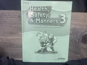 Health Safety and Manners 3 Answer Key fourth ed - Picture 1 of 1