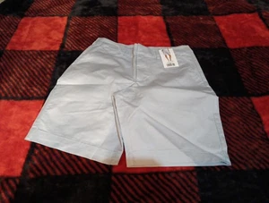 NEU Matty M Damen-Chino-Shorts hellblau ** Größe Small ** kostenloser Versand - Bild 1 von 9
