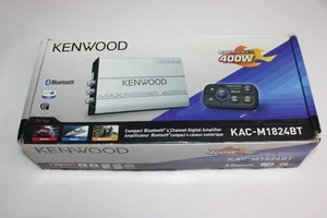 Kenwood KAC-M1824BT 400W 4 Channels Bluetooth Digital Amplifier - Picture 1 of 4