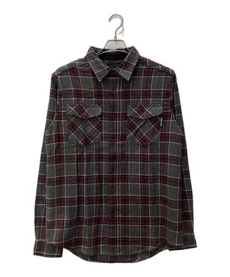 INDEPENDENT                    Flannel shirt Red x Gray - Image 1 of 4