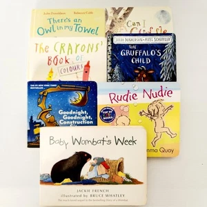 Toddler Baby Children's Board Book Bundle Bulk Lot Preschool Family Day Care x6 - Picture 1 of 18