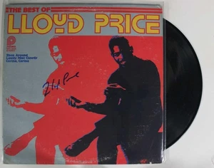 Lloyd Price Signed Autographed "The Best Of" Record Album - Picture 1 of 1
