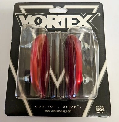 Suzuki GSXR 600 750 1000 ROJO Vortex Espejo Bloqueo Apagado Placas 2011 Foto 1 de 2