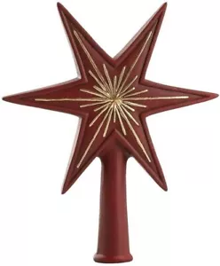 5.5" German Paper Mache Christmas Tree Topper "Little Star" - Picture 1 of 2