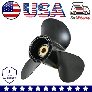 9 1/4x12 Boat Outboard Propeller For Suzuki DF 8A 9.9A 9.9B 15A/C DF 20A 10Tooth - Picture 1 of 8
