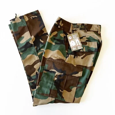 NWT Rothco Pants XS Woodland Camouflage Army Combat Uniform 7941 BDU Ultra Force - Image 1 of 4