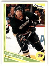 2013-14 O-Pee-Chee Teemu Selanne #110 Anaheim Ducks
