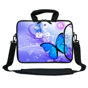 Funda de neopreno para portátil de 13,3" con asa de bolsillo y correa de transporte 2722 - Imagen 1 de 3