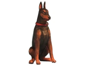 1/35 Model kit Figure Doberman Pinscher 1/32 Unpainted Dog Aurora Model ML-053 - Foto 1 di 6
