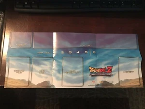 2016 Dragon Ball Z Awakening - Playmat (Paper) - New, but comes folded -17"x7" - Picture 1 of 2