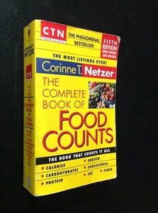 The Complete Book of Food Counts, Corinne T. Netzer 2001 Paperback (Dell) - Picture 1 of 2