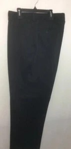 Covington Men's Size 40/30 Black Dress Pants Flat Front - Picture 1 of 5
