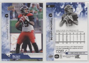 2018 Upper Deck CFL Blue Bo Levi Mitchell #49