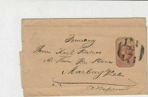 Victorian F B cancelar estampado envoltorio postal ref 21351 - Imagen 1 de 2