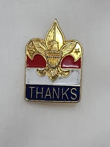 Vintage Thanks Pin Boy Scouts of America Parent Pin - Bild 1 von 3