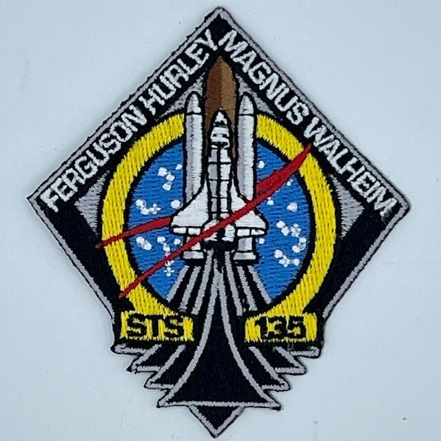 STS-135 航天飞机刺绣布贴新品 - 免费送货 — 第 1/1 张图片