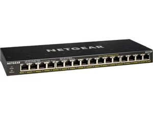 NETGEAR 16-Port Gigabit Ethernet Unmanaged PoE+ Switch with FlexPoE (115W) | GS3 - Picture 1 of 3