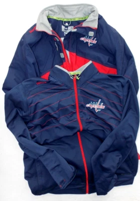 Washington Capitals REEBOK Authentic Center Ice Collection 2 Piece Jacket Set - Image 1 of 4