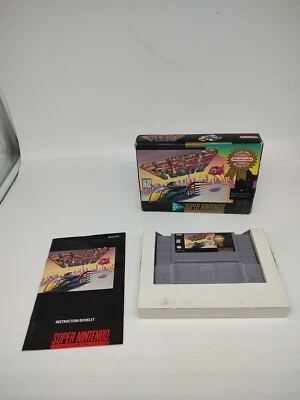 F-Zero for SNES Super Nintendo With Box, Manual - Image 1 of 4