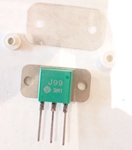 HITACHI 2SJ99 Large Signal Amplifier Transistor With Hardware HPAK 8A 140W - Picture 1 of 5