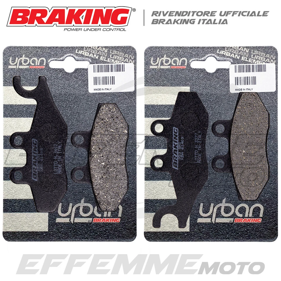 Pastiglie PIAGGIO Beverly 400 S Abs HPE 2021 2022 2023 (Kit Ant.+ Post. BRAKING) - Immagine 1 di 1