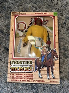 In Time Products Frontier Heroes 12" Posable Sitting Bull Figure #93107 - Picture 1 of 7