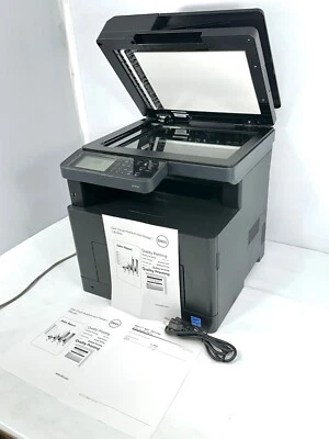 Dell H815DW Monochrome Laser Printer Use, 2400 Pg Ct Only  MFP, Tested Video - Image 1 of 4