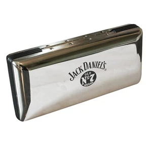 Jack Daniel's Square Chrome Brillenetui (2531) - Bild 1 von 1
