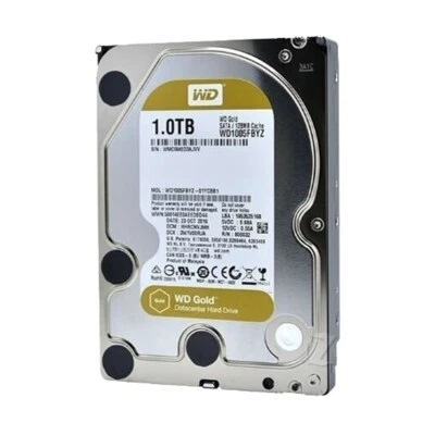 WD Gold WD1005FBYZ 1TB 3.5" SATA 7200RPM 128MB Cache Internal Hard Disk Drive - Image 1 of 4