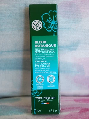 YVES ROCHER Elixir Botanique RADIANCE ANTI-FATIGUE EYE ROLL-ON 15ml BN! - Image 1 of 3