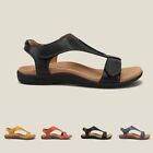 Womens Summer Comfort Walking Ergonomic Walking Flat Casual-Beach Sandals