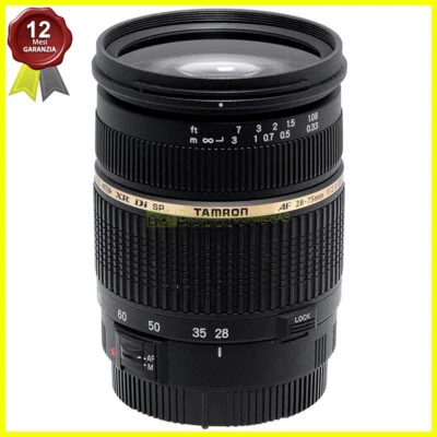 Tamron AF 28/75mm. f2,8 XR Di SP. Obiettivo Full Frame per fotocamere Canon EOS. - Immagine 1 di 4