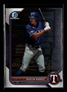 DUSTIN HARRIS ⚾ 2022 Bowman Chrome Draft #BDC-41 Texas Rangers - Picture 1 of 2