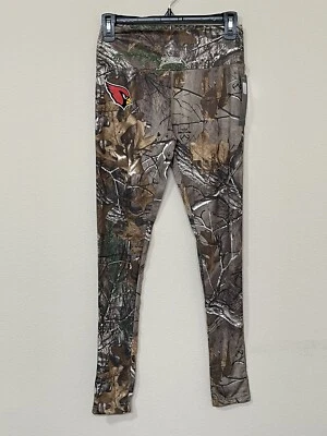 NFL Arizona Cardinals Mujer’s Verde Marrón Camuflaje Tiro Alto Calzas Ajustadas s S Foto 1 de 4
