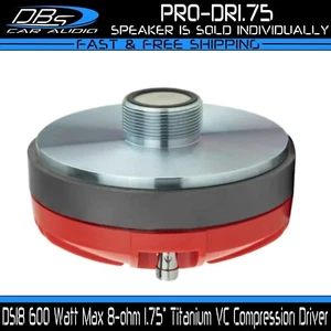 DS18 PRO-DR 1.75" Compression Driver Speaker 600W 8 ohm Super Loud Tweeter - Picture 1 of 8