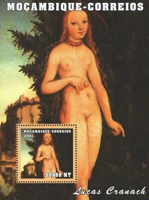 Famous Painter Lucas Cranach Souvenir Mint NH - Image 1 of 2
