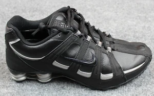 Zapatos para correr Nike Shox Turbo SL 9.5 525248-010 negros plateados - Imagen 1 de 18