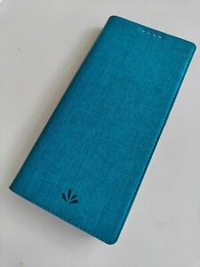 Xiaomi Mi 11 5g Phone Case Cover Flip Book Wallet Folio Leather Effect Green Blu