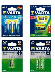 Varta Power Akkus Accus Batterien AAA Micro AA Mignon Neuware aus 2025 - Bild 1 von 18