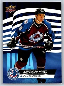 2022 Upper Deck National Hockey Card Day Adam Deadmarsh American Icons #USA-12 - Picture 1 of 2