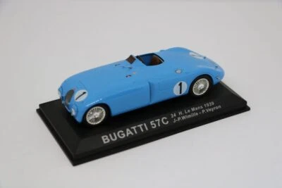 Altaya 1:43 Bugatti 57C 24h Le Mans 1939 Veyron - Immagine 1 di 4