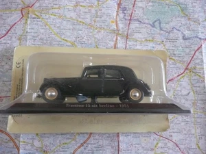 CITROËN Traction 15 Six Berline 1951 Noire UH 1/43 en blister - Imagen 1 de 1