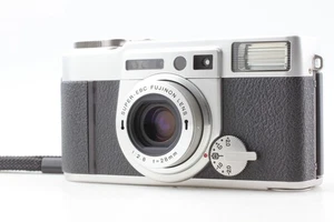 "ALMOST UNUSED" Fuji Fujifilm KLASSE W Silver 35mm Film Camera From JAPAN #3816 - Picture 1 of 16