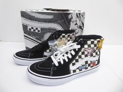 Vans Skate Sk8 Hi Skateistan Scacchiera Nero Bianco VN0A5CC89C con Scatola Us9