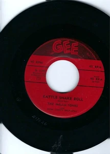 THE MELLO-TONES- "RATTLE SNAKE ROLL"/"CA-SANDRA"- GEE 1040- STAMPED MATRIX #'S - Picture 1 of 2