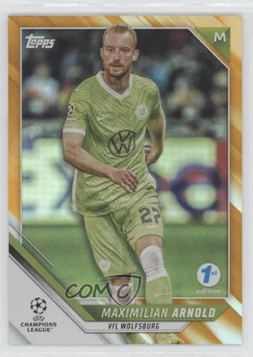2021-22 Topps UCL Collection 1st Edition Orange Foil /25 Maximilian Arnold #121 - Image 1 of 2