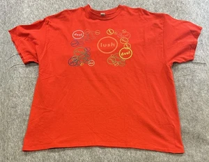 LUSH Band Short Sleeve Cotton Graphic T-Shirt Size XXL 2XL - Picture 1 of 5