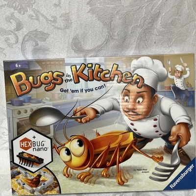 NEW Ravensburger Bugs in the Kitchen Game w/Hexbug Nano - Sealed - Image 1 of 3