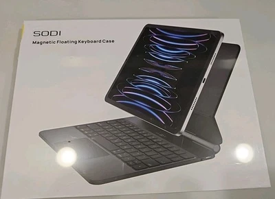 SODI Magic Keyboard Case for iPad Pro 12.9” (3rd–6th Gen) & iPad Air 13” M2... - Image 1 of 4
