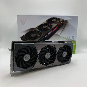 MSI NVIDIA GeForce RTX 3070 SUPRIM X 8GB GDDR6 Graphics Card 912-V390-005 - Picture 1 of 19